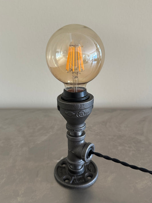 Mini Pipe Fittings Table Lamp