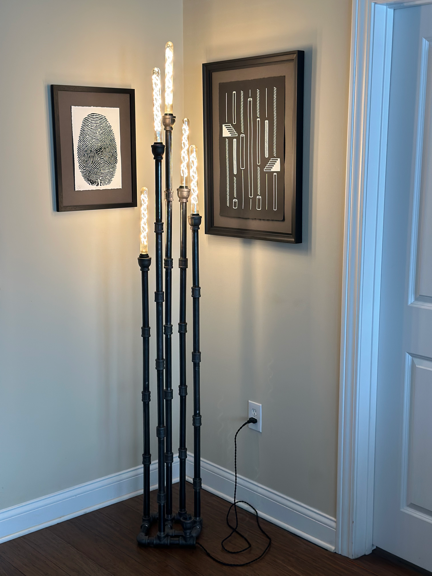 Bamboo Floor Lamp