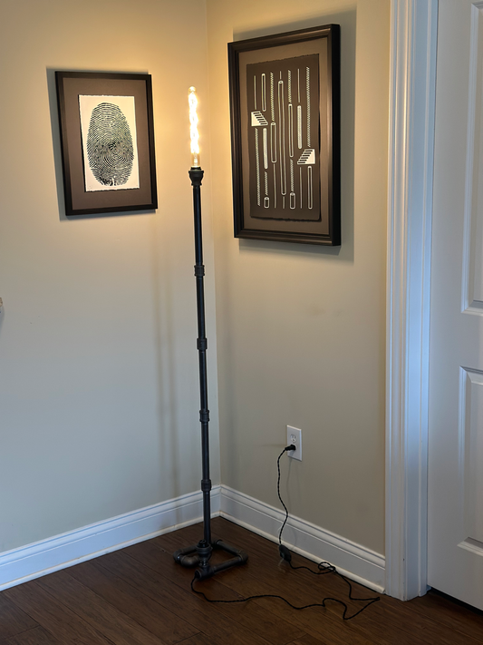 Bamboo Single Floor Lamp